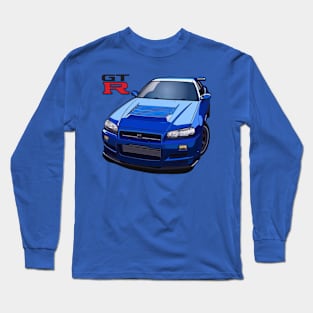gtr car to cars Long Sleeve T-Shirt